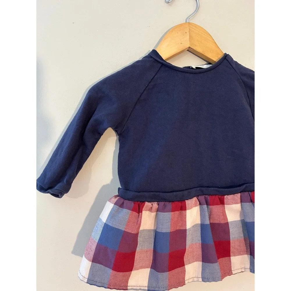 $13 ADD ON Zara top combo plaid tunic 6-9M H&M Jamie Kay cotton on baby‎ gap